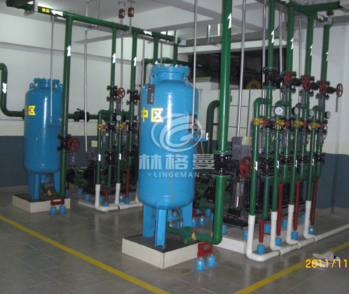 佛山万科城生活水泵房技术方安案与工程实例