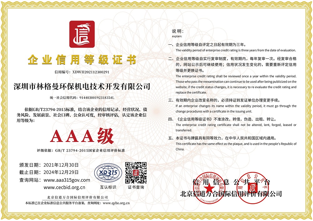 企业信用等级